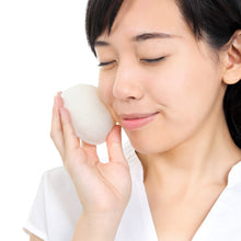 画像をギャラリービューアに読み込む, 洗顔用こんにゃくスポンジ「和の力」紅白2つセット