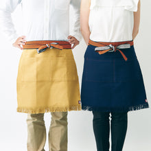 Load image into Gallery viewer, Japanese traditional apron No. 1 fabric cafe apron